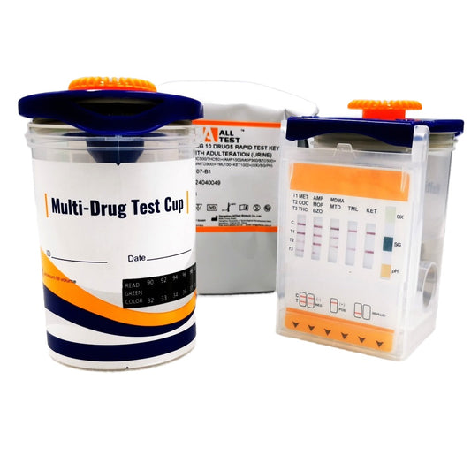 ALLTEST 10 panel integrated cup urine drug test kit