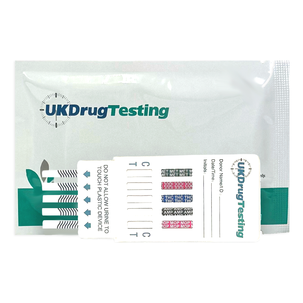 UKDrugTesting 10 Panel Workplace Urine Drug Test Kit