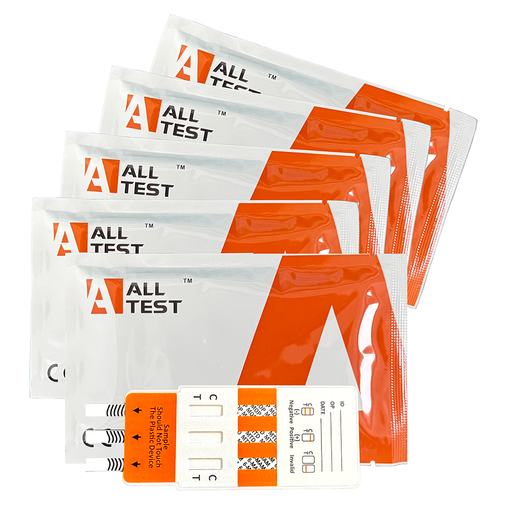 ALLTEST Urine Drug Testing Kit For Heroin and Opiates 5 Pack