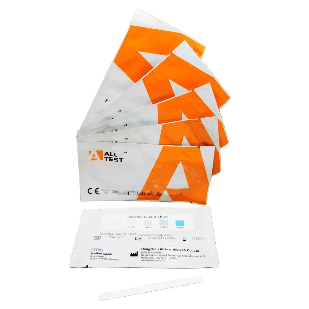 Alltest Saliva Alcohol Test Strips