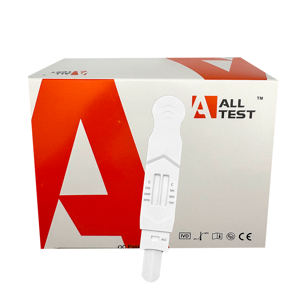 ALLTEST 7 Panel Drug and Alcohol Testing Kit 873/MTD