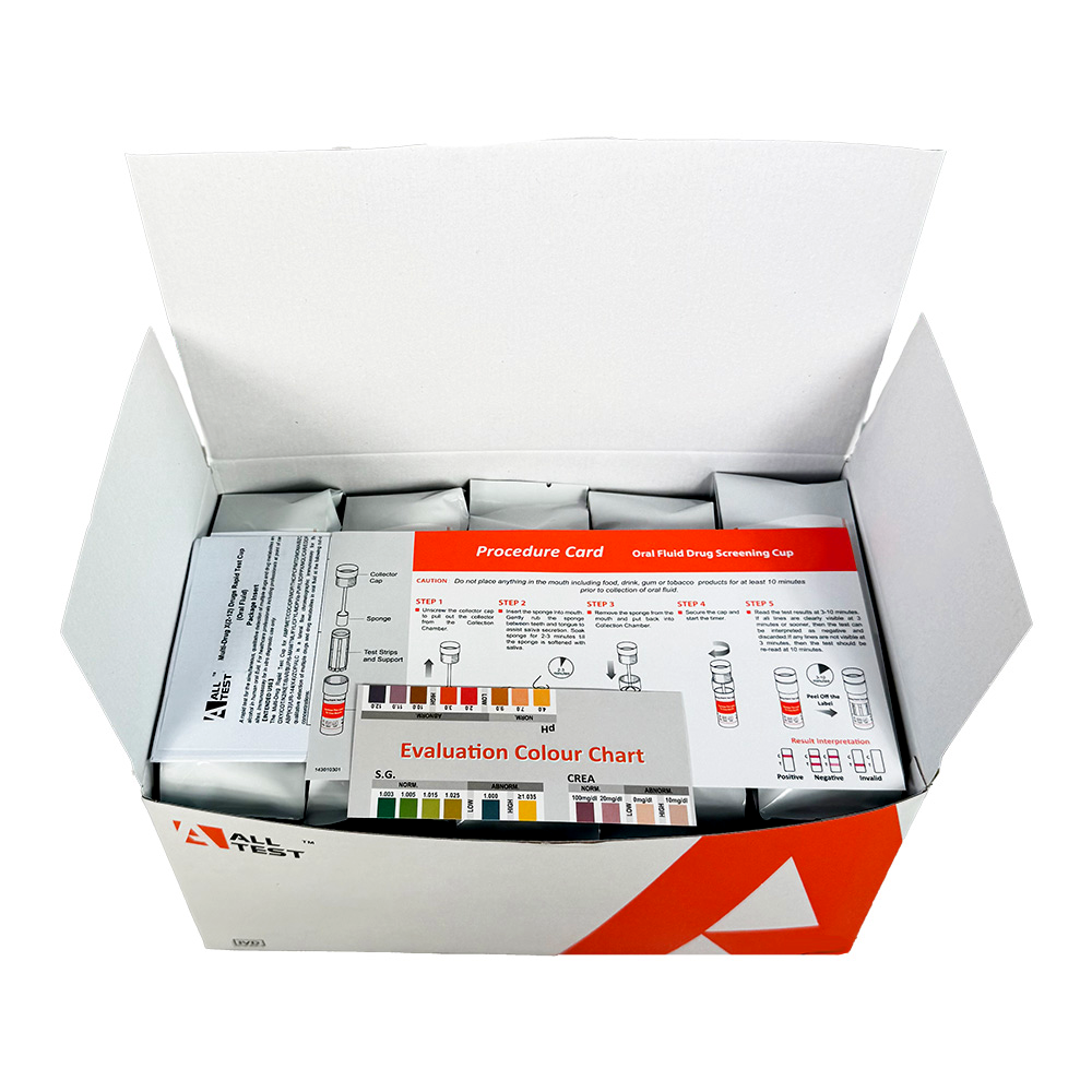ALLTEST Saliva Drug and Alcohol Testing Kits - Test for drug use. Drug Screen