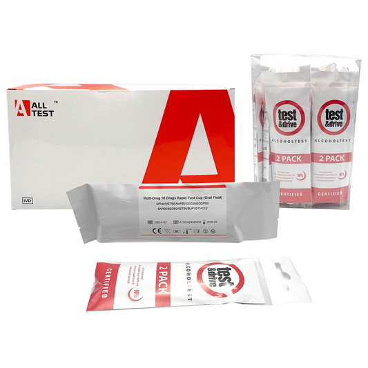 Construction industry drug and alcohol test kit