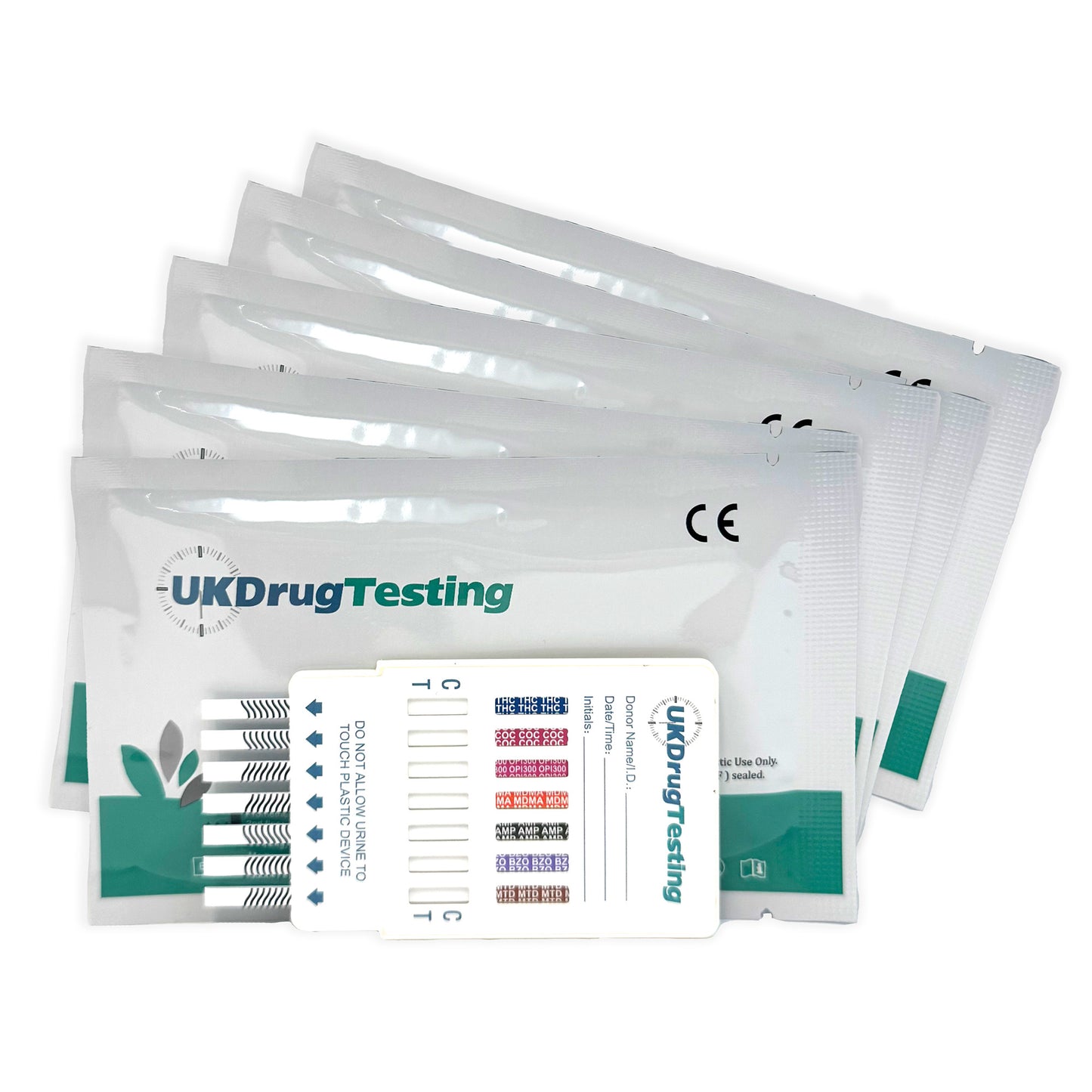 UKDrugTesting 7 in 1 Ultra Sensitive Workplace Urine Drug Test Kit
