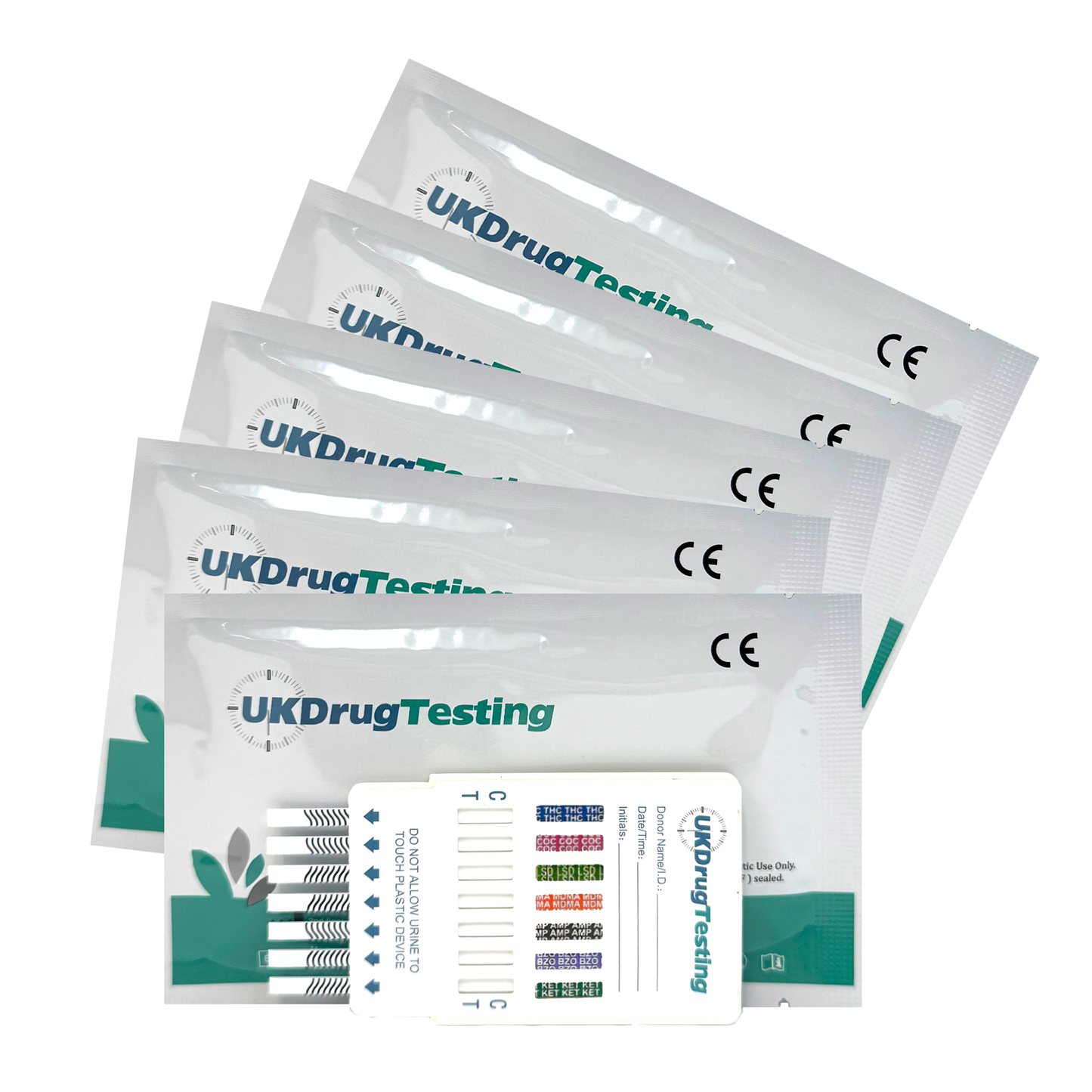 GenZ Drug Testing Kit For UKDrugTesting 5 Tests