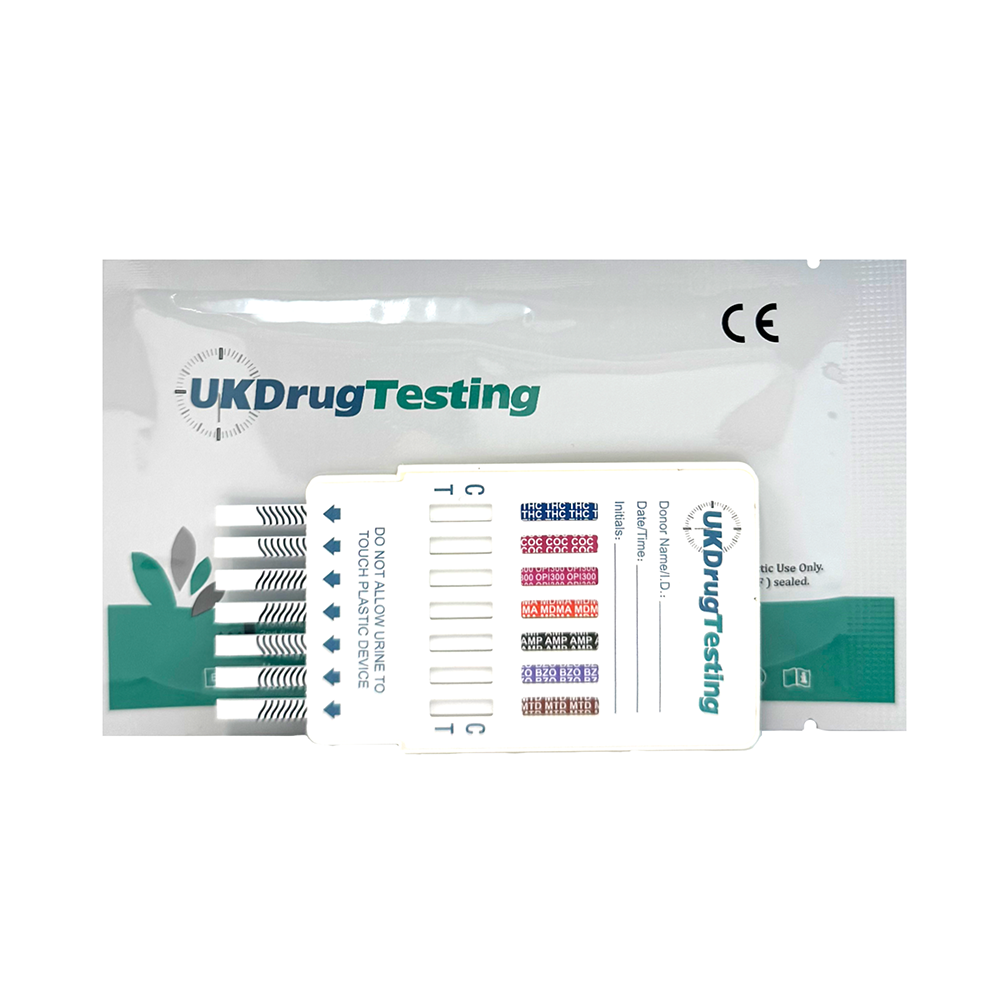 UKDrugTesting 7 Panel Ultra Sensitive Workplace Urine Drug Test Kit