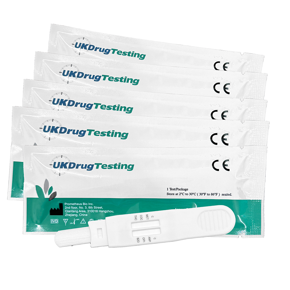 UKDrugTesting Saliva Drug Testing Kit For Workplaces 5 Pack