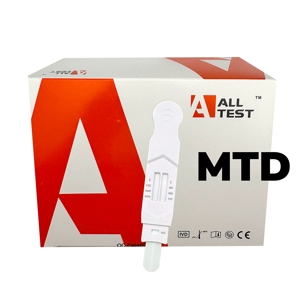 ALLTEST 7 Panel Direct Saliva Drug Testing Kit DSD-863A/MTD (ALC) Workplace and Driver