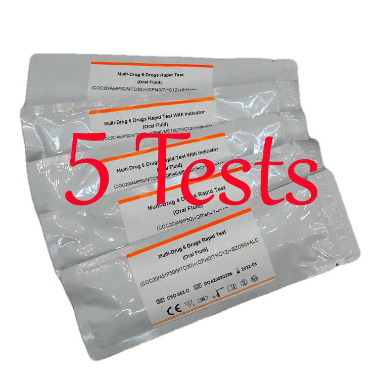 ALLTEST 4 Panel Drug Direct Saliva Drug Testing Kit DSD-843/THC