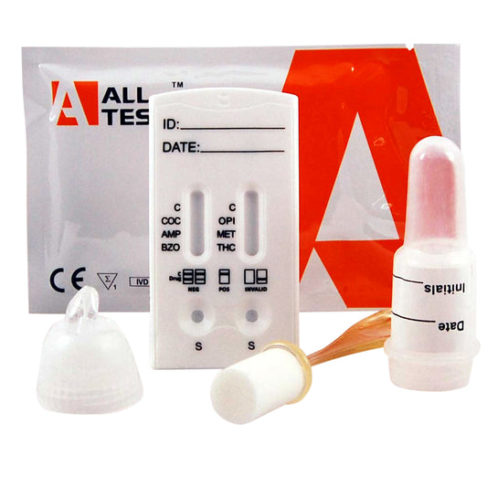 6 drug saliva drug testing kit