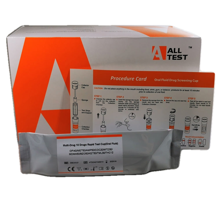 ALLTEST 10 panel saliva drug testing kits