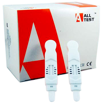 6 + 6 Saliva drug testing kit for 12 common drugs ALLTEST