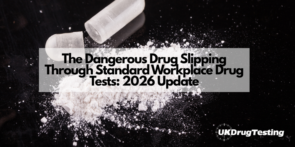 The Dangerous Drug Slipping Through Standard Workplace Drug Tests: 2026 Update