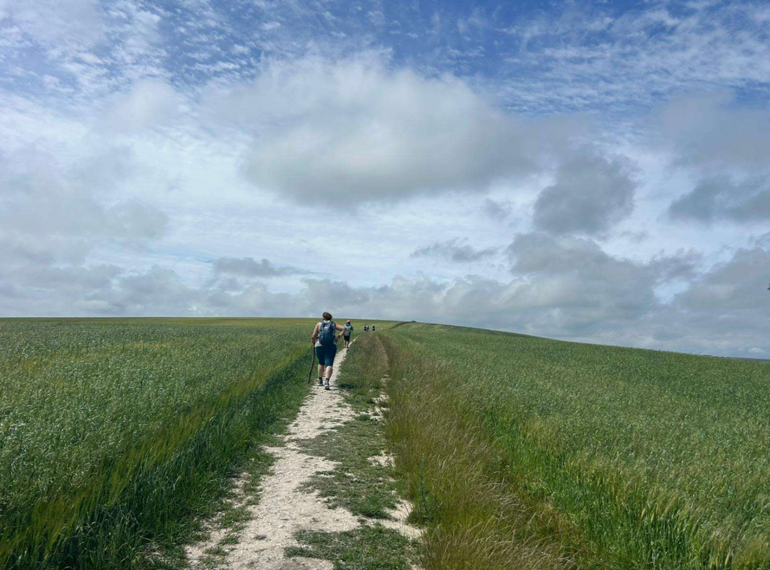 charity walk to support turning tides