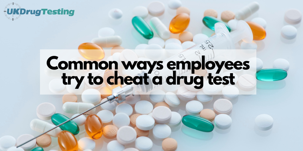 ways people try and cheat drug tests urine