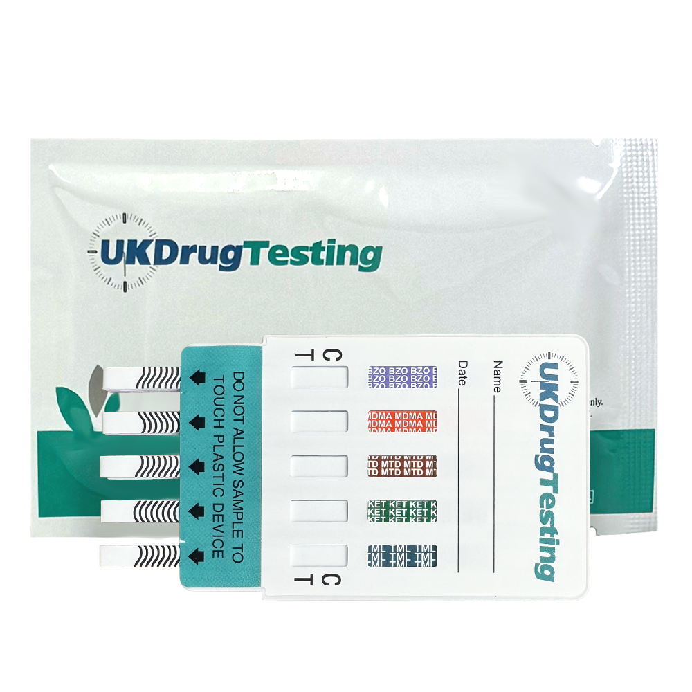 UKDrugTesting 10 Panel Drug Test Kit For Workplace Drug Screening