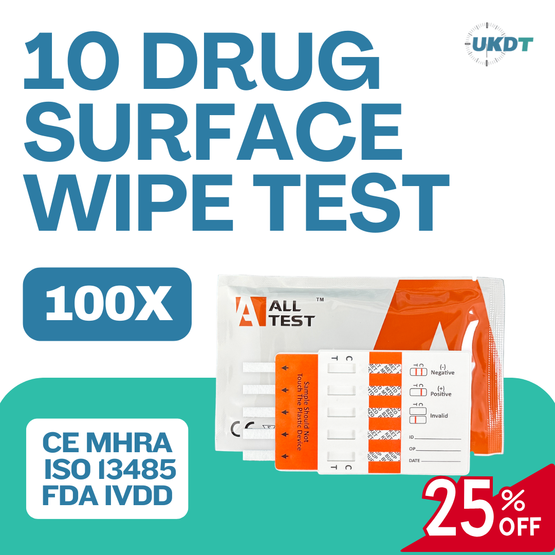 great discount 10 drug surface or powder testing kits 