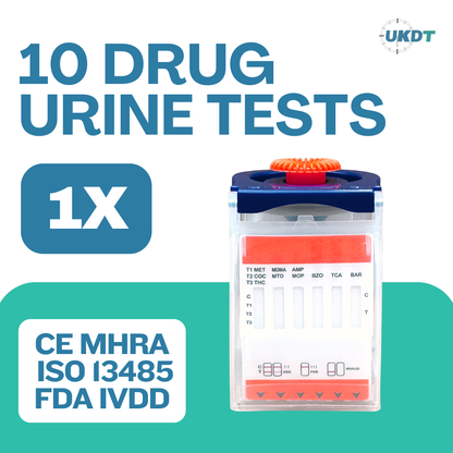 urine drug test kit for 10 drugs uk