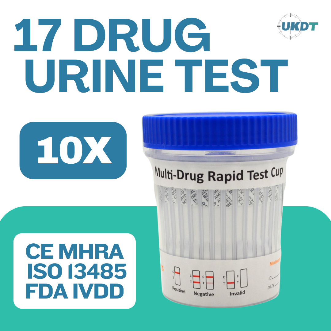 test urine for 17 drugs pack of 10