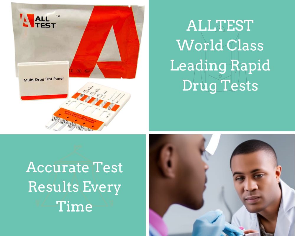 ALLTEST 7 in 1 DOA 174 Ultra Sensitive Club Drug And Festival Urine Drug Test Kit