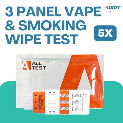 surface wipe test kit for smoking and vaping alltest x5