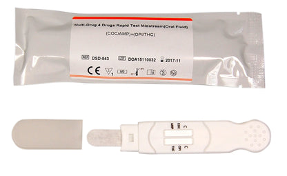 ALLTEST 4 Panel Drug Direct Saliva Drug Testing Kit DSD-843.