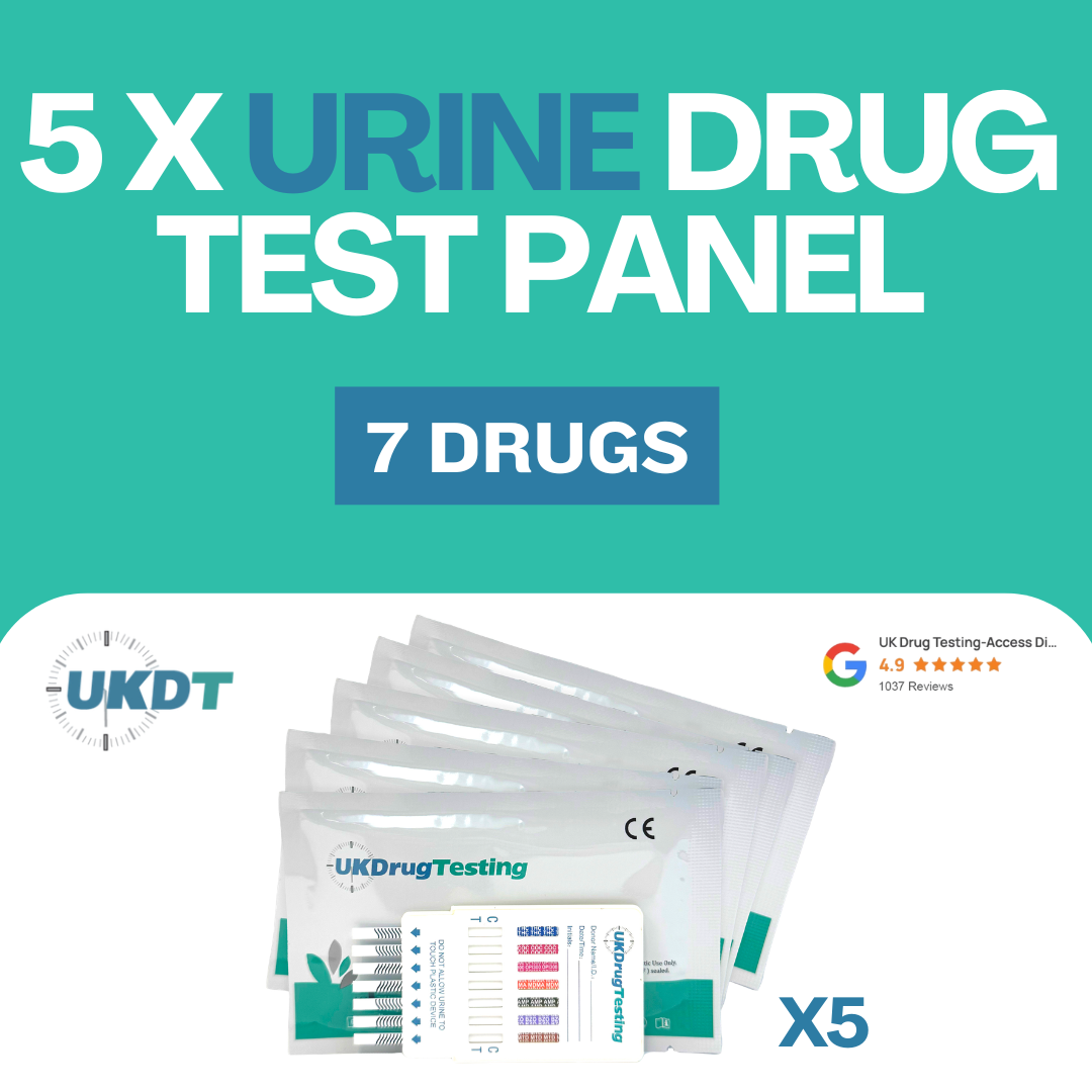 drug test kit most common drugs UK