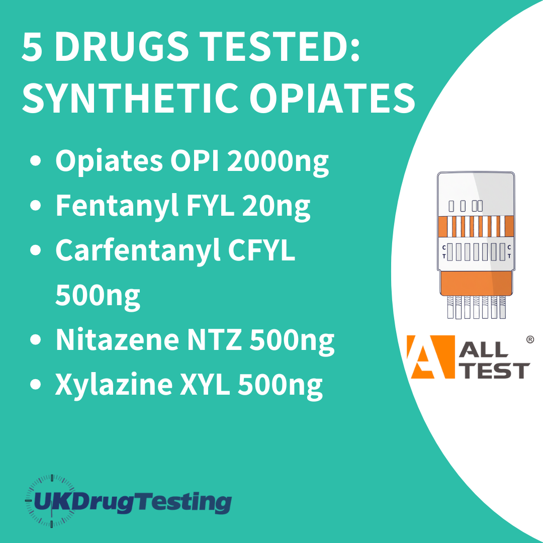 surface wipe powder drug test for synthetic opiates - alltest uk