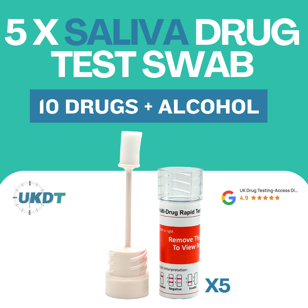 Save money by buying multiple saliva drug tests UK 