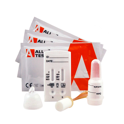 ALLTEST 6 Panel Dual Cannabis Saliva Drug Testing Kit DSD-865/Workplace