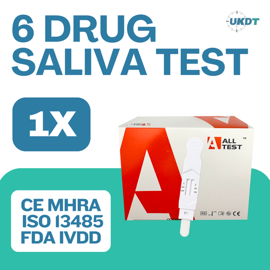 6 drug saliva testing kit uk