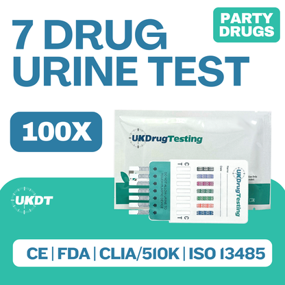 7 drug urine testing screen kits for party drugs 100 pack wholesale great prices