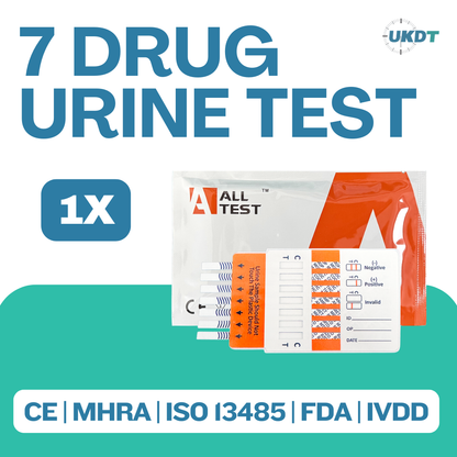 ALLTEST 7 Panel Ultra Sensitive Club Drug And Festival Urine Drug Test Kit DOA-174