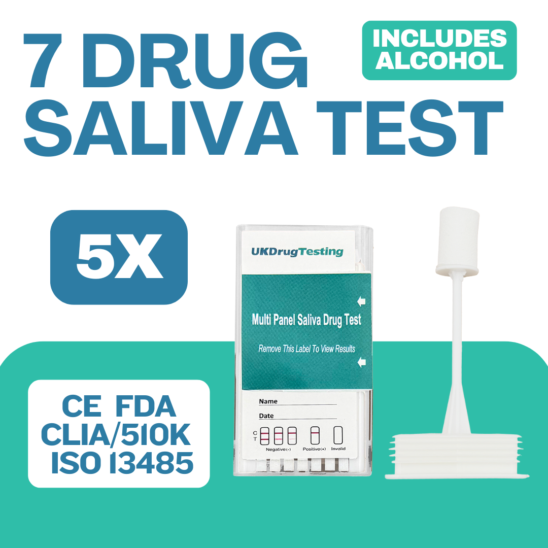 7 panel drug test saliva uk