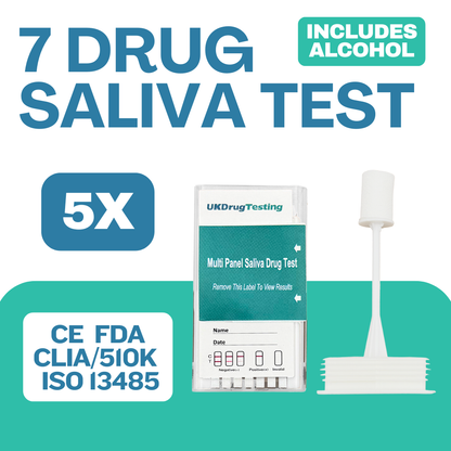 7 panel drug test saliva uk