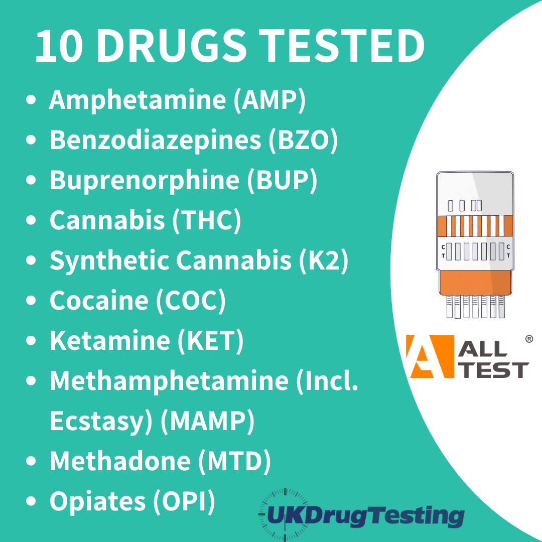 Best urine test for drugs tests for lots of common drugs UK