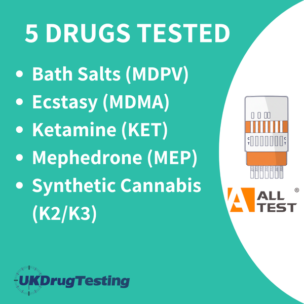 5 Panel Lab Test ALLTEST 5 panel NPS Drug Test Kits | UK Drug Testing