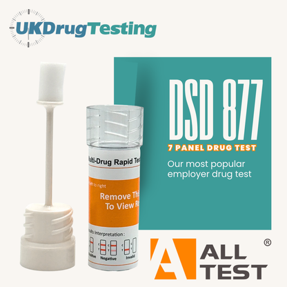 7 panel drug test kit with DSD877 Alltest oral drug test
