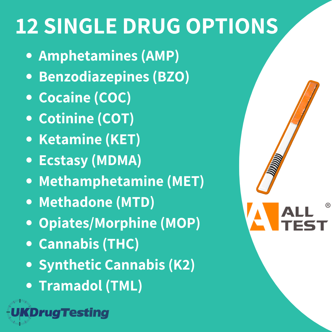 Single drug urine strip options