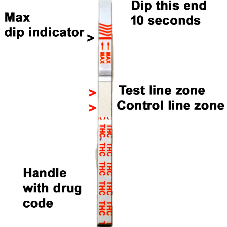  THCCheck(tm): Instant 20 Ng/ml Ultra-Sensitive Marijuana Drug  Test: Two Individual Tests : Health & Household