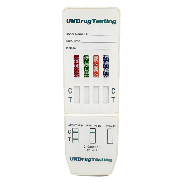 UKDrugTesting 4 Panel Ultra Urine Party Drug Test Kit