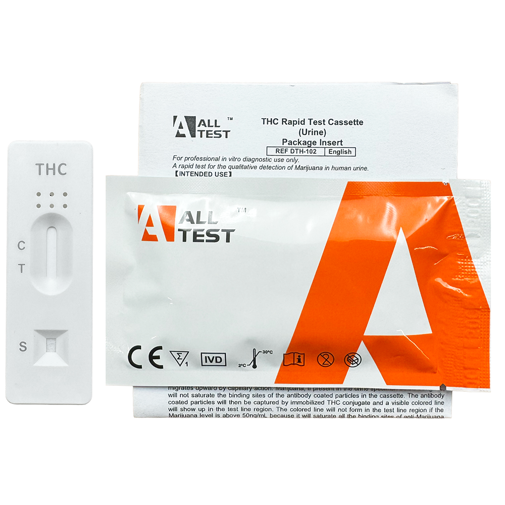 ALLTEST Cannabis Drug Testing Urine Cassettes THC50