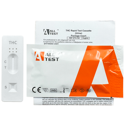 ALLTEST Cannabis Drug Testing Urine Cassettes THC50