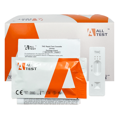 ALLTEST Cannabis Drug Testing Urine Cassettes THC50