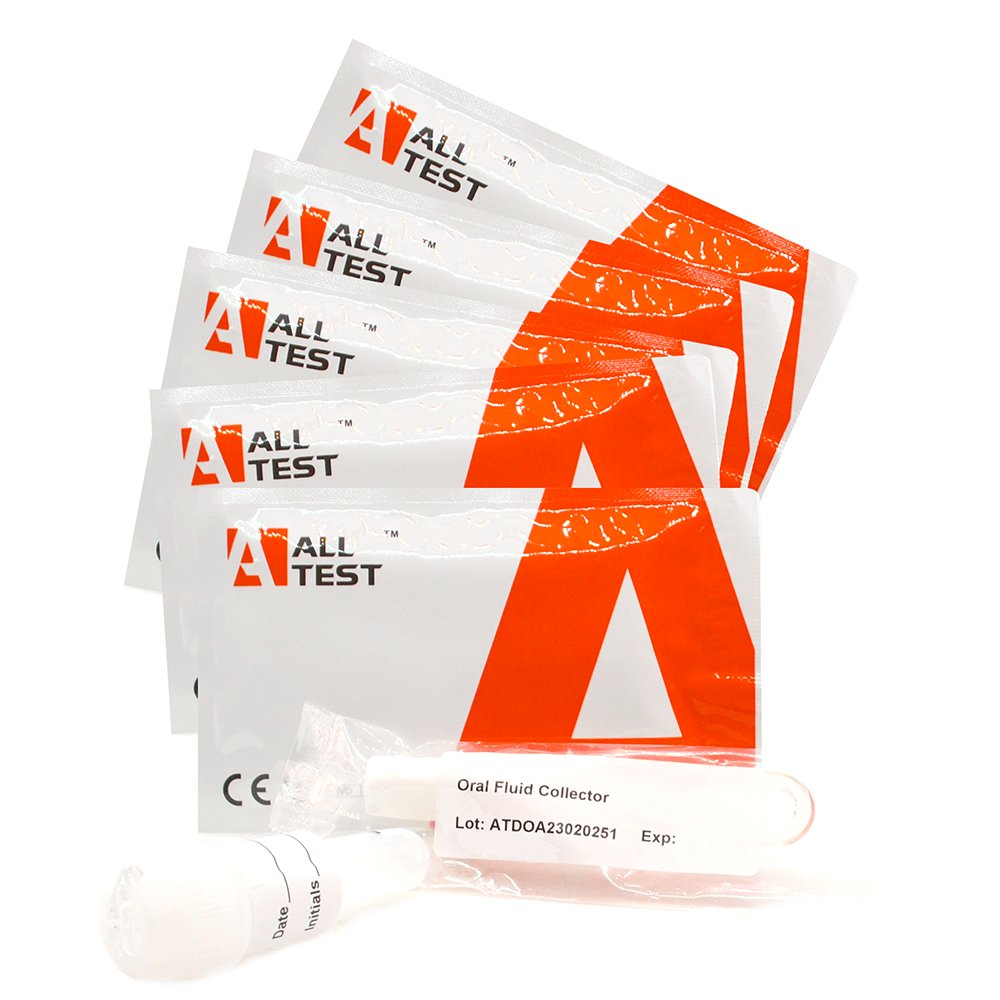 ALLTEST Saliva Drug Testing Kit For Cocaine, Ketamine, And Cotinine