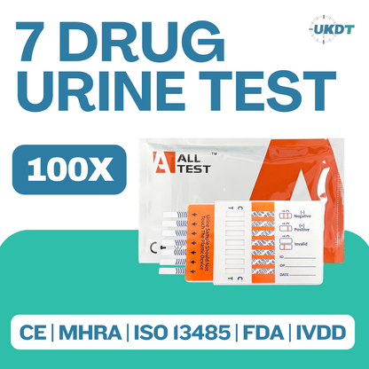 ALLTEST 7 Panel Ultra Sensitive Club Drug And Festival Urine Drug Test Kit DOA-174