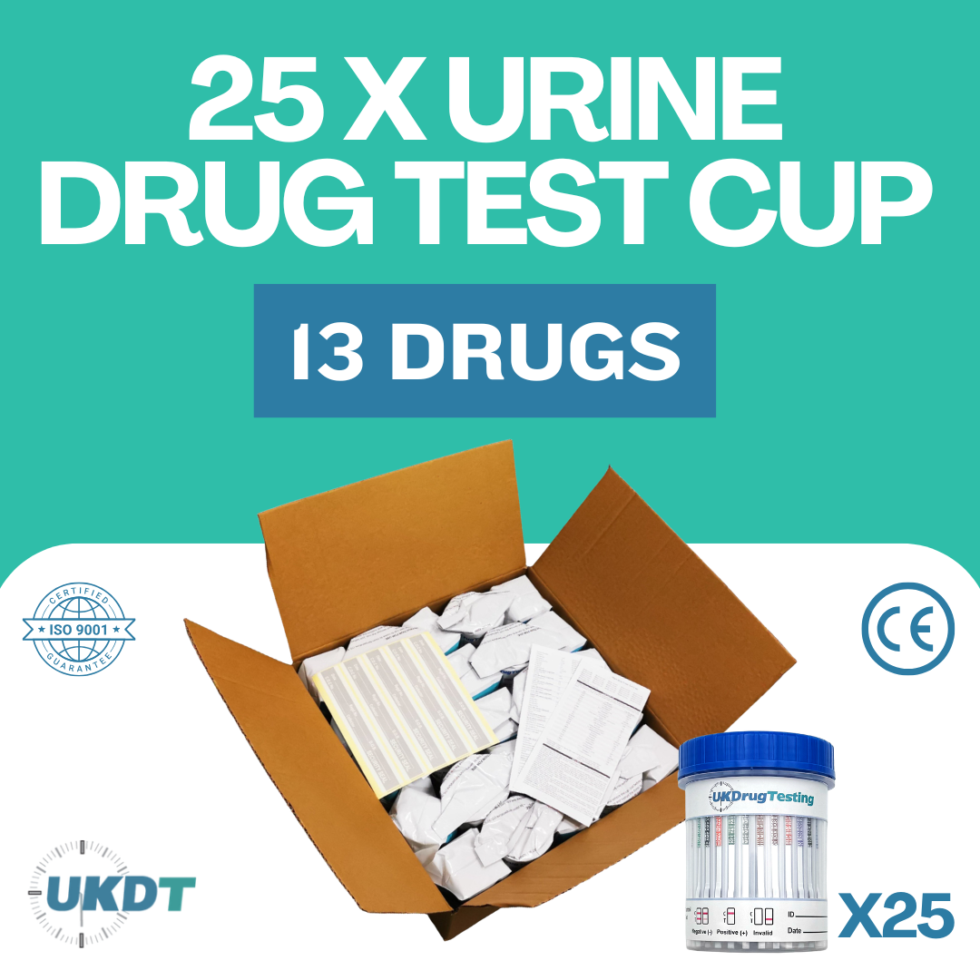 buy a box of 25 of the best drug test for uk employers, test urine for 13 common drugs of abuse