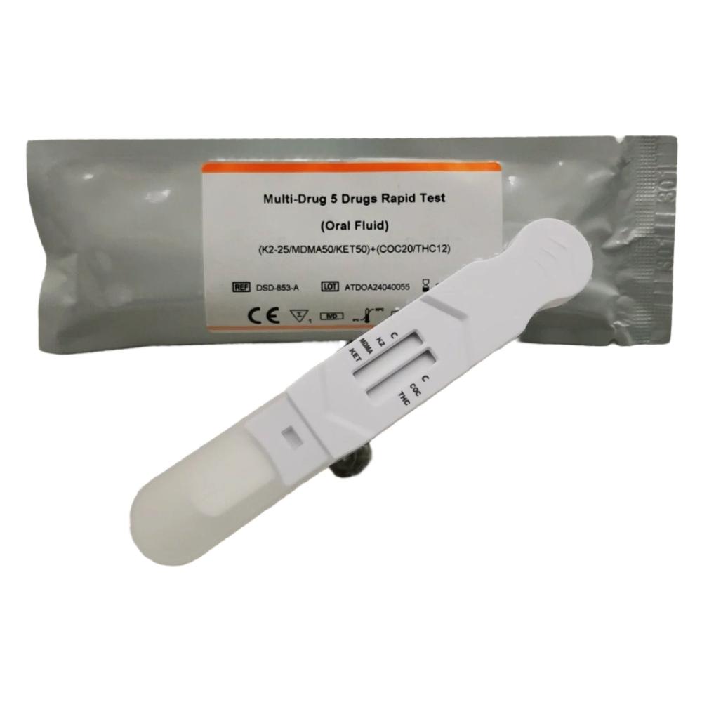 ALLTEST 5 Panel Direct Saliva Oral Drug Test Kit DSD-853 Club ...