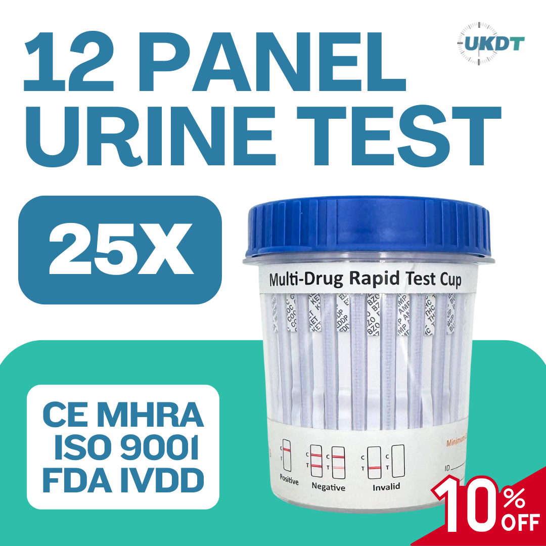 free shipping 12 panel urine drug test cups
