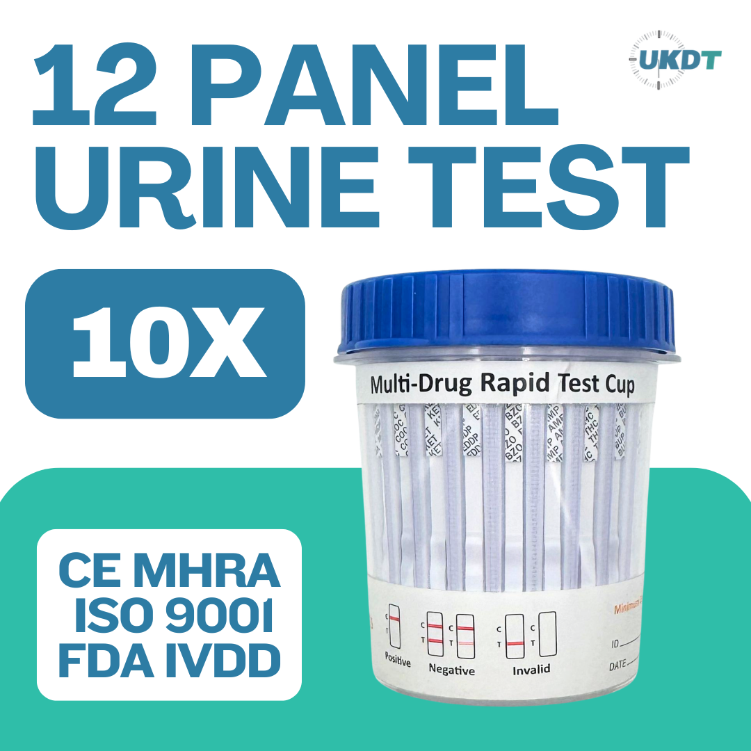 test employees for 12 common drugs with this urine test kit